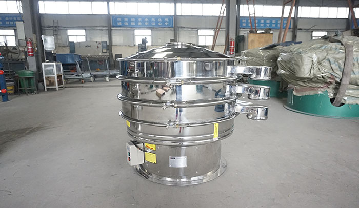 面粉淀粉調味料振動篩粉機 雙層全不銹鋼面粉淀粉調味料振動篩粉機