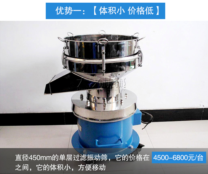 蔬菜汁小產(chǎn)量振動篩