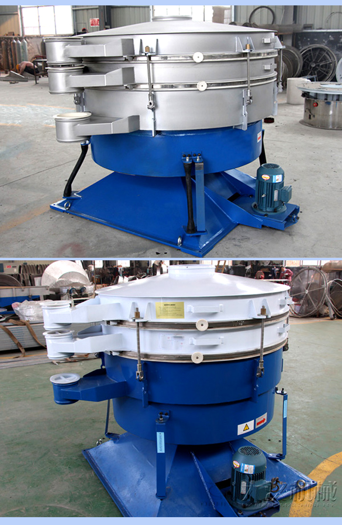 搖擺篩不同材質(zhì):碳鋼,不銹鋼材質(zhì)展示圖