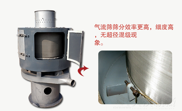 篩網目數高篩分的物料都比較精細。